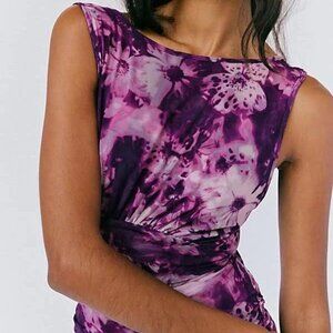 FREE PEOPLE Take Me Away Midi Dress Sz M NEW